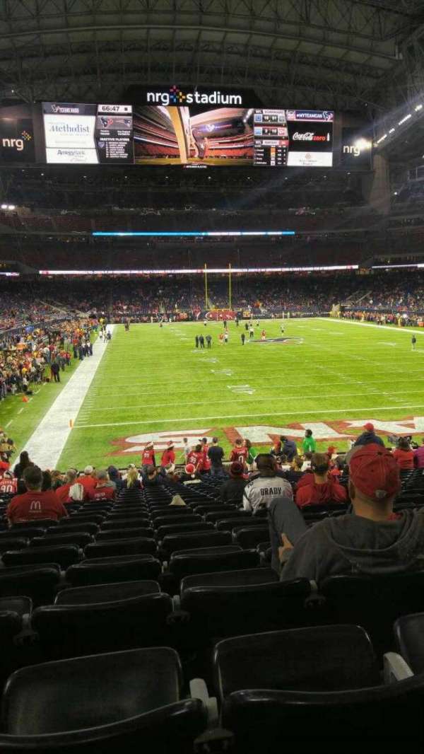 NRG Stadium, section: 138, row: x, seat: 15