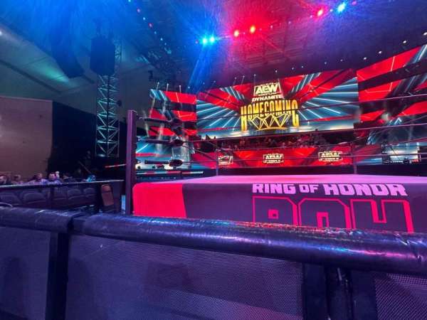Daily's Place, section: D, row: A, seat: 11