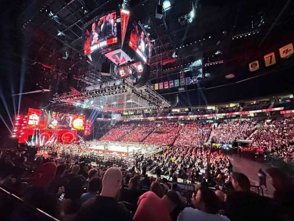 Bridgestone Arena, section: 117, row: AA, seat: 3