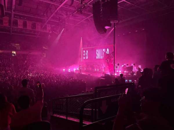 Addition Financial Arena, section: 115, row: L, seat: 4