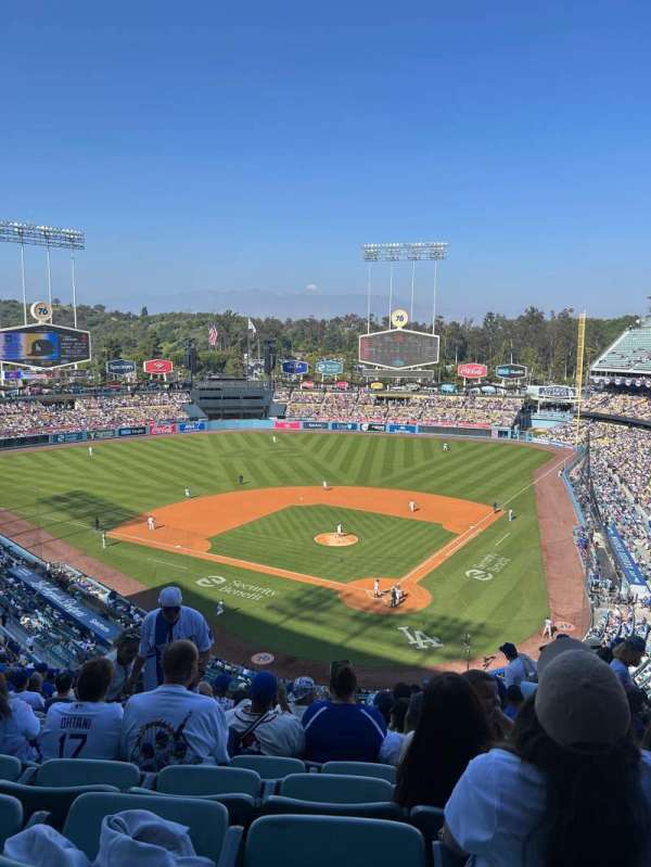Dodger Stadium, section: 5RS, row: O, seat: 5