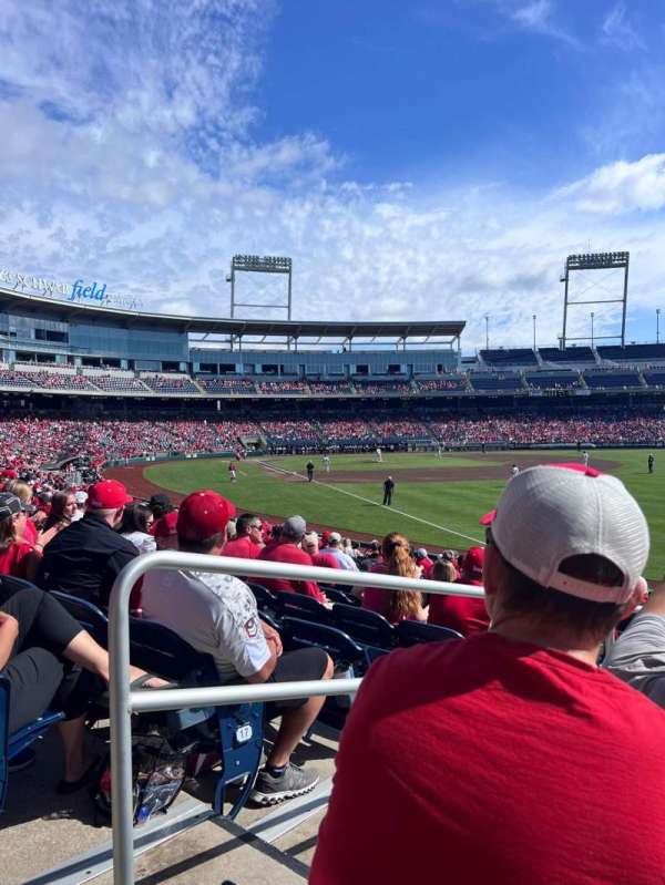 Charles Schwab Field, section: 101, row: 19, seat: 20