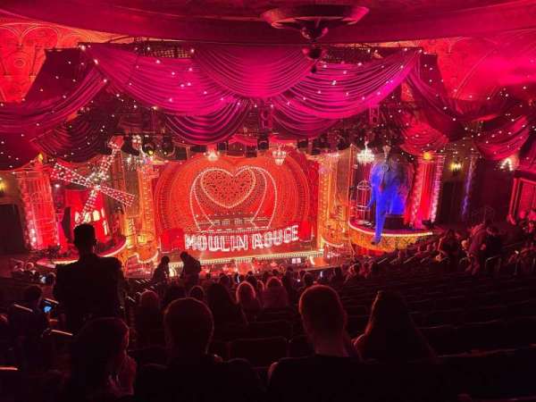 Al Hirschfeld Theatre, section: Mezzanine C, row: R, seat: 114