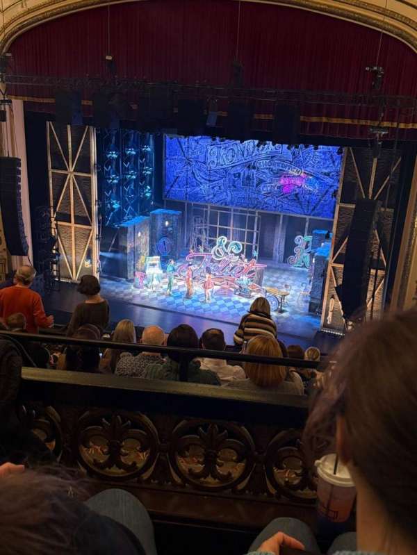 Orpheum Theatre, Omaha, section: Balcony R, row: B, seat: 8