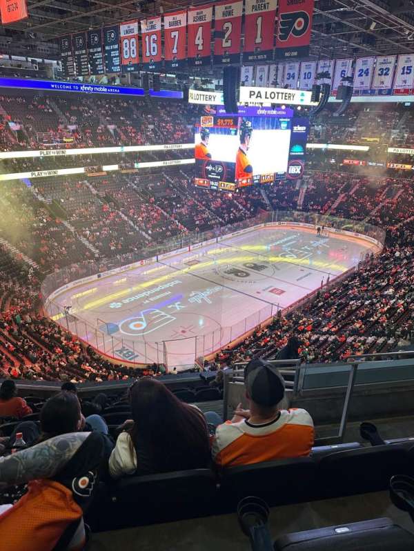 Xfinity Mobile Arena, section: 221A, row: 10, seat: 14