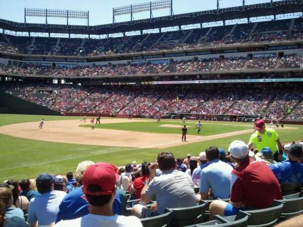 Globe Life Park in Arlington, section: 15, row: 14