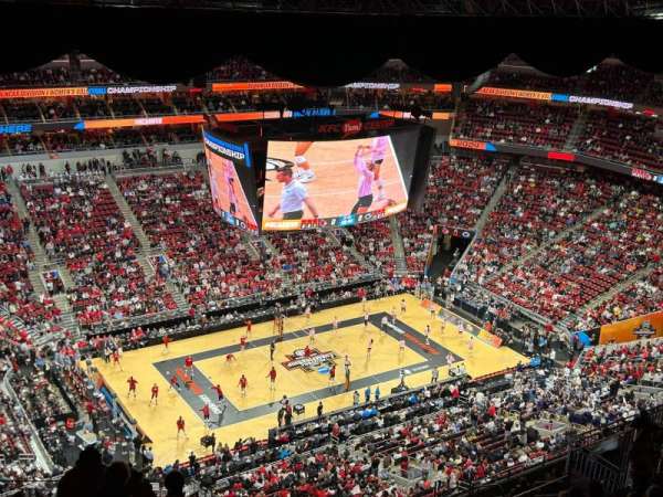 KFC Yum! Center, section: 325, row: U, seat: 25
