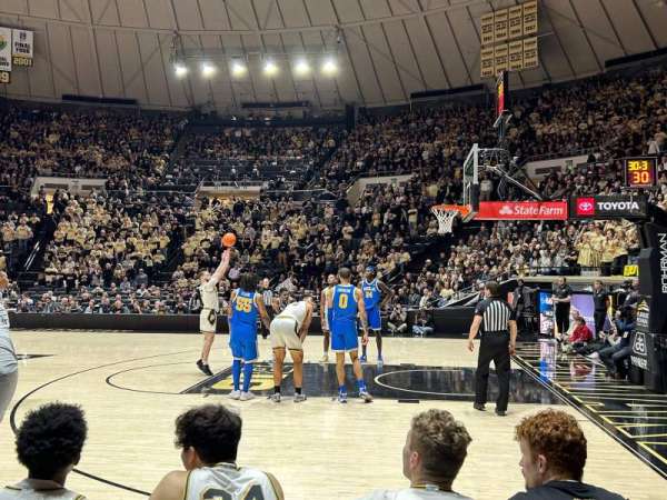 Mackey Arena, section: 16, row: 1, seat: 3
