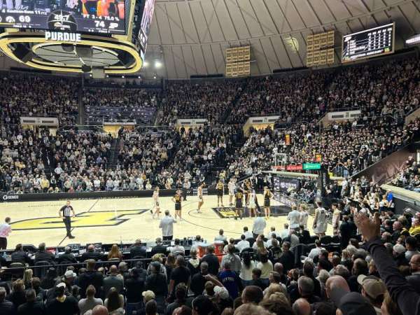 Mackey Arena, section: 18, row: 11, seat: 8