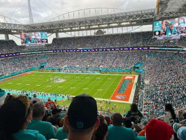 Hard Rock Stadium, section: 341, row: 17, seat: 20
