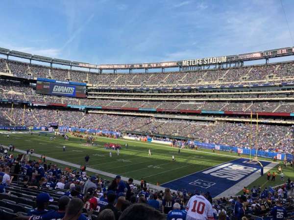 MetLife Stadium, section: 133, row: 14, seat: 9