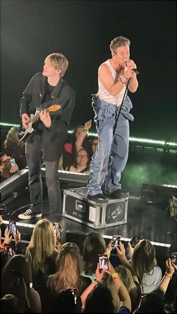The TLA, section: Balcony, row: A, seat: 4