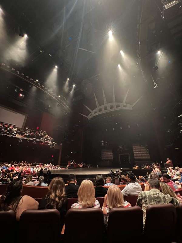 New York-New York Theater, section: 103, row: E, seat: 11