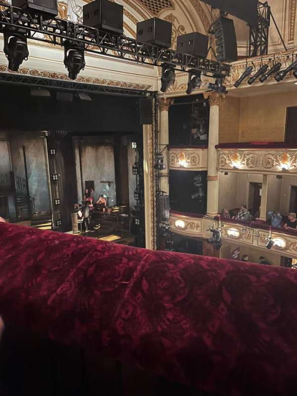 Lyric Theatre, West End, section: Grand circle, row: A, seat: 35