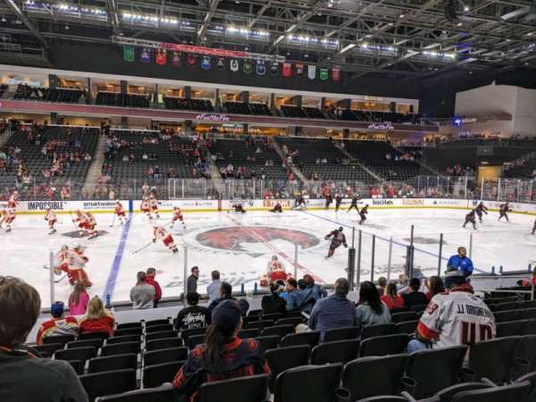 Acrisure Arena, section: 107, row: M, seat: 14