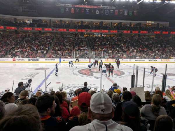 Acrisure Arena, section: 107, row: J, seat: 10
