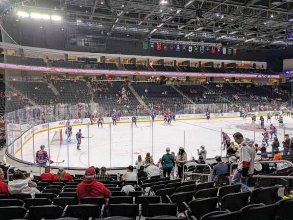 Acrisure Arena, section: 105, row: N, seat: 7
