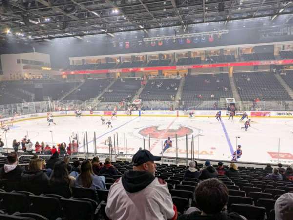 Acrisure Arena, section: 121, row: T, seat: 10