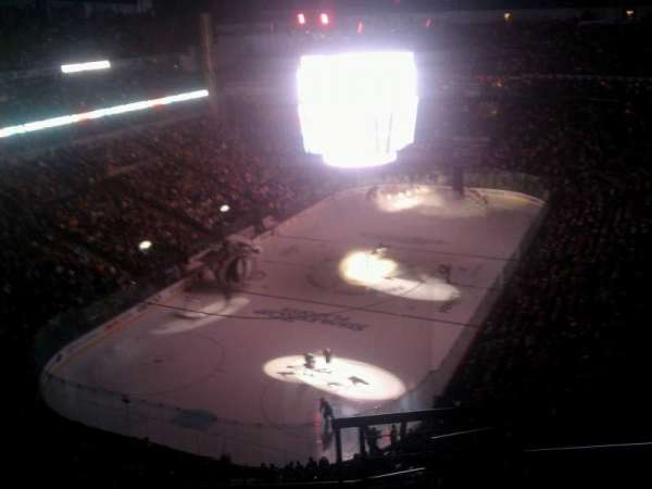 Bridgestone Arena, section: 303, row: G, seat: 1