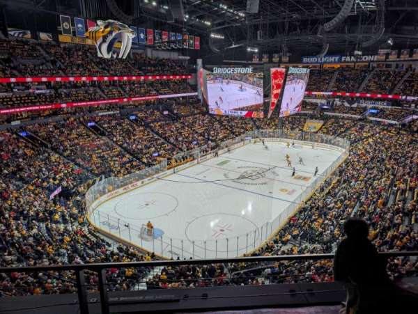 Bridgestone Arena, section: 304, row: B, seat: 11