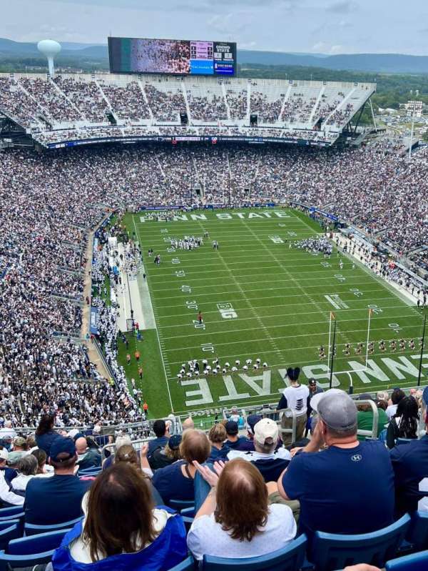 Beaver Stadium, section: SHU, row: 77, seat: 8