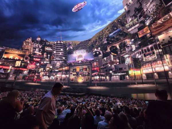 The Sphere, Vegas, section: 108, row: 23, seat: 4
