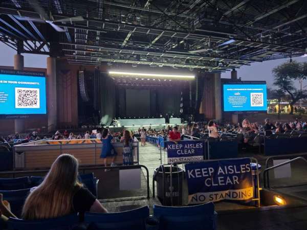 Talking Stick Resort Amphitheatre, section: 204, row: EE, seat: 2