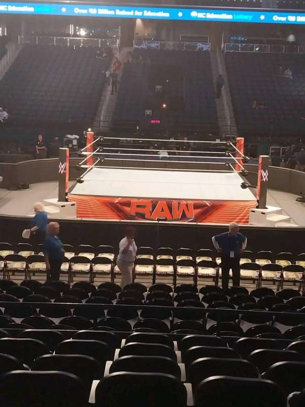 First Horizon Coliseum, section: 124, row: hh, seat: 7