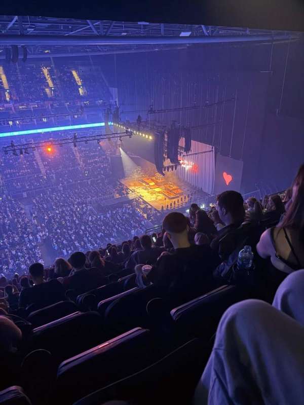 The O2, London, section: 420, row: q, seat: 918