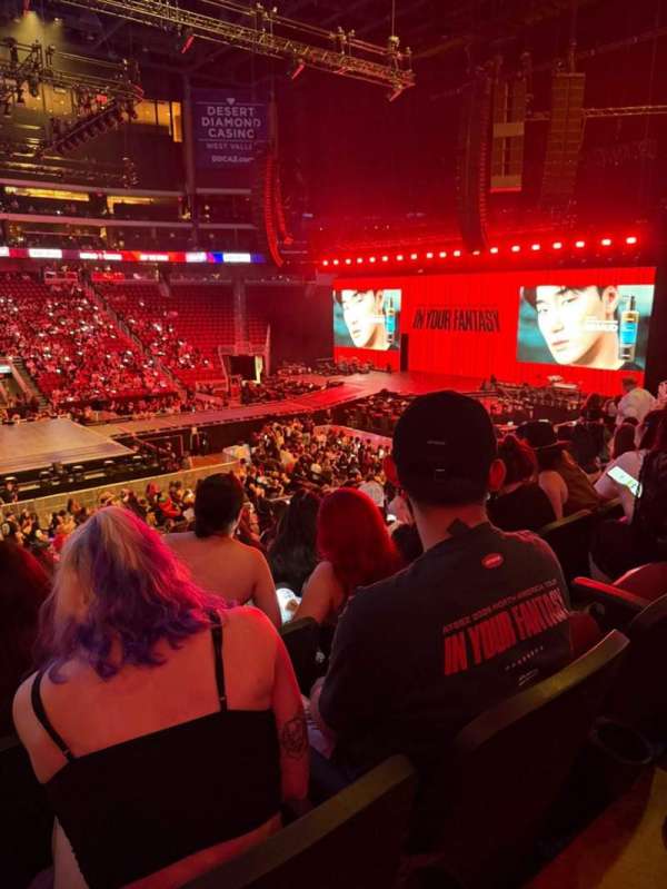 Desert Diamond Arena, section: 111, row: T, seat: 18