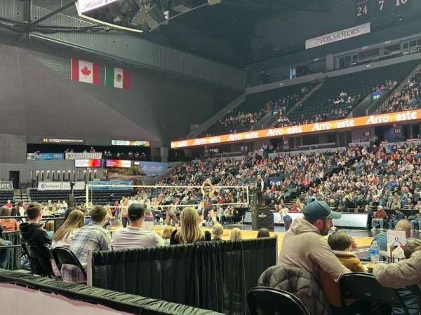 Van Andel Arena, section: 107, row: B, seat: 2