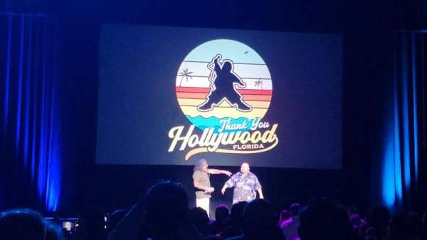 Hard Rock Live At Seminole Hard Rock, section: 102, row: S, seat: 20
