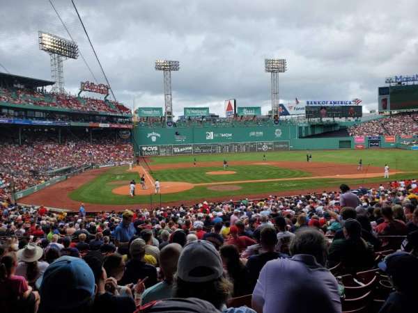 Fenway Park, section: Grandstand 17, row: 2, seat: 24