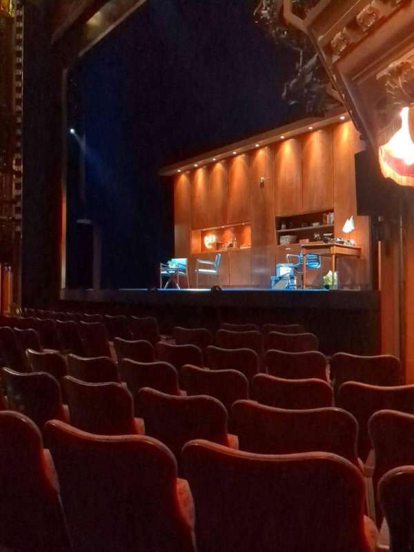 Belasco Theatre, section: Orchestra R, row: G, seat: 18