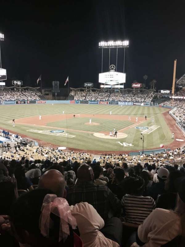Dodger Stadium, section: 109LG, row: P, seat: 3
