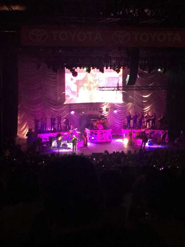 Pacific Amphitheatre, section: 6, row: M, seat: 59