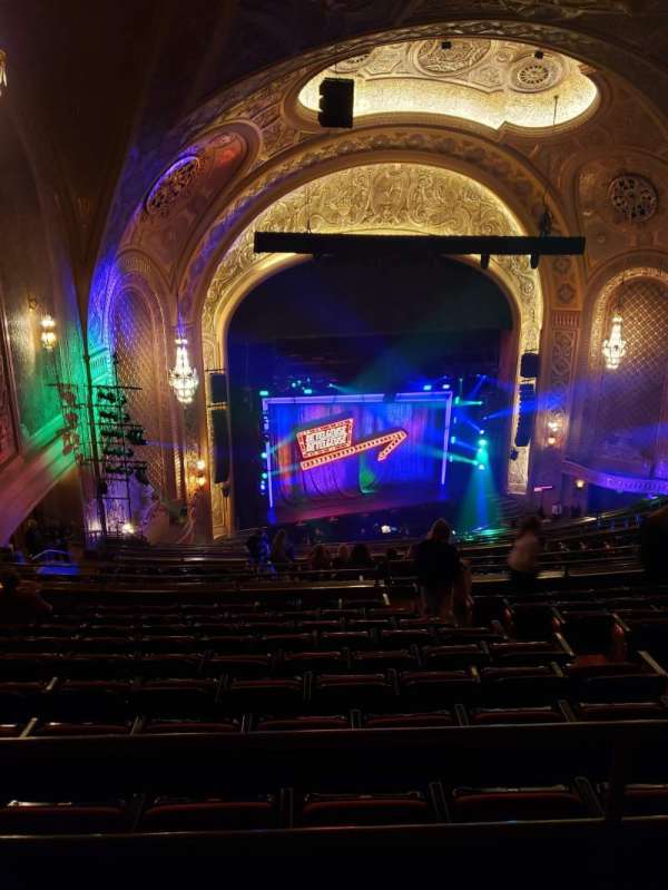 Paramount Theatre, Seattle, section: Mezzanine 35, row: S, seat: 8
