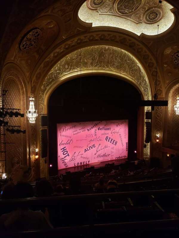Paramount Theatre, Seattle, section: MEZZANINE 25, row: J, seat: 6