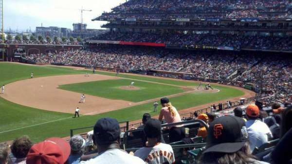 Oracle Park, section: 228, row: K, seat: 14