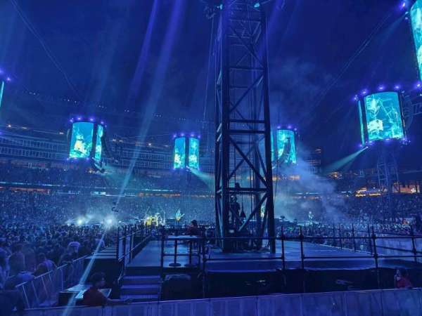 Gillette Stadium, section: 111, row: 1, seat: 20