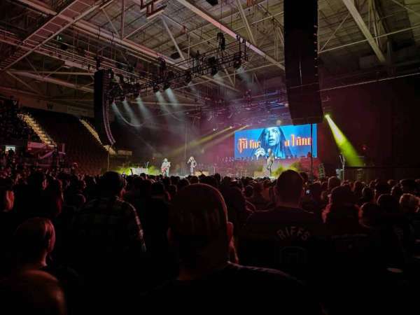 Cross Insurance Arena, section: F, row: 1, seat: 11