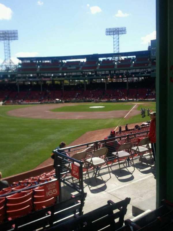 Fenway Park, section: Grandstand 33, row: 5, seat: 4
