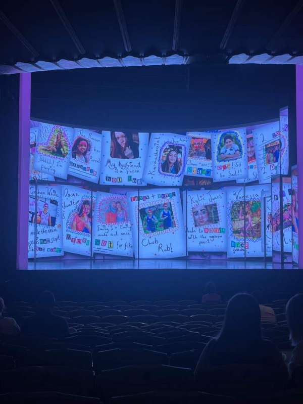 Savoy Theatre, section: Stalls, row: P, seat: 19