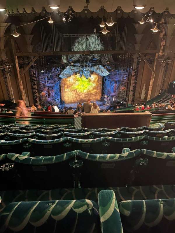 Apollo Victoria Theatre, section: Dress Circle, row: X, seat: 36