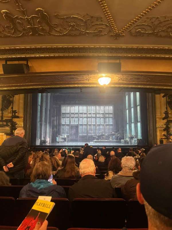 Neil Simon Theatre, section: Orchestra C, row: V, seat: 107