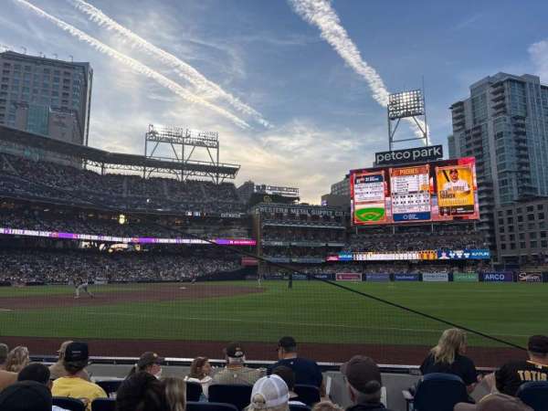 Petco Park, section: 115, row: 6, seat: 15