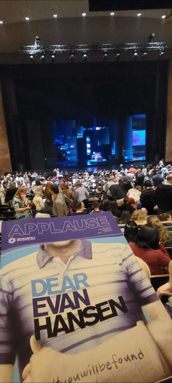 Temple Buell Theatre, section: Orchestra C, row: TT, seat: 22