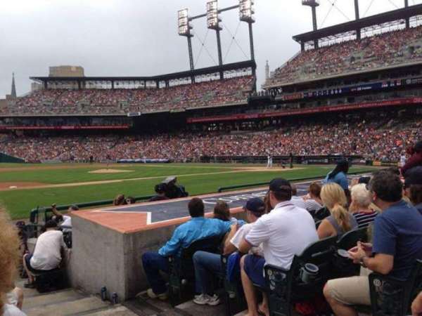 Comerica Park, section: 136, row: 12, seat: 1