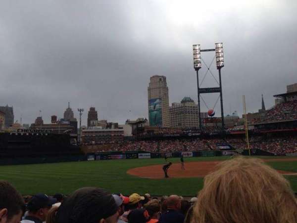 Comerica Park, section: 136, row: 12, seat: 1