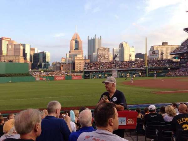 PNC Park, section: 27, row: J, seat: 1